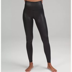 lululemon Align™ High-Rise Pant 28" in Radiate Foil Print Black size 10